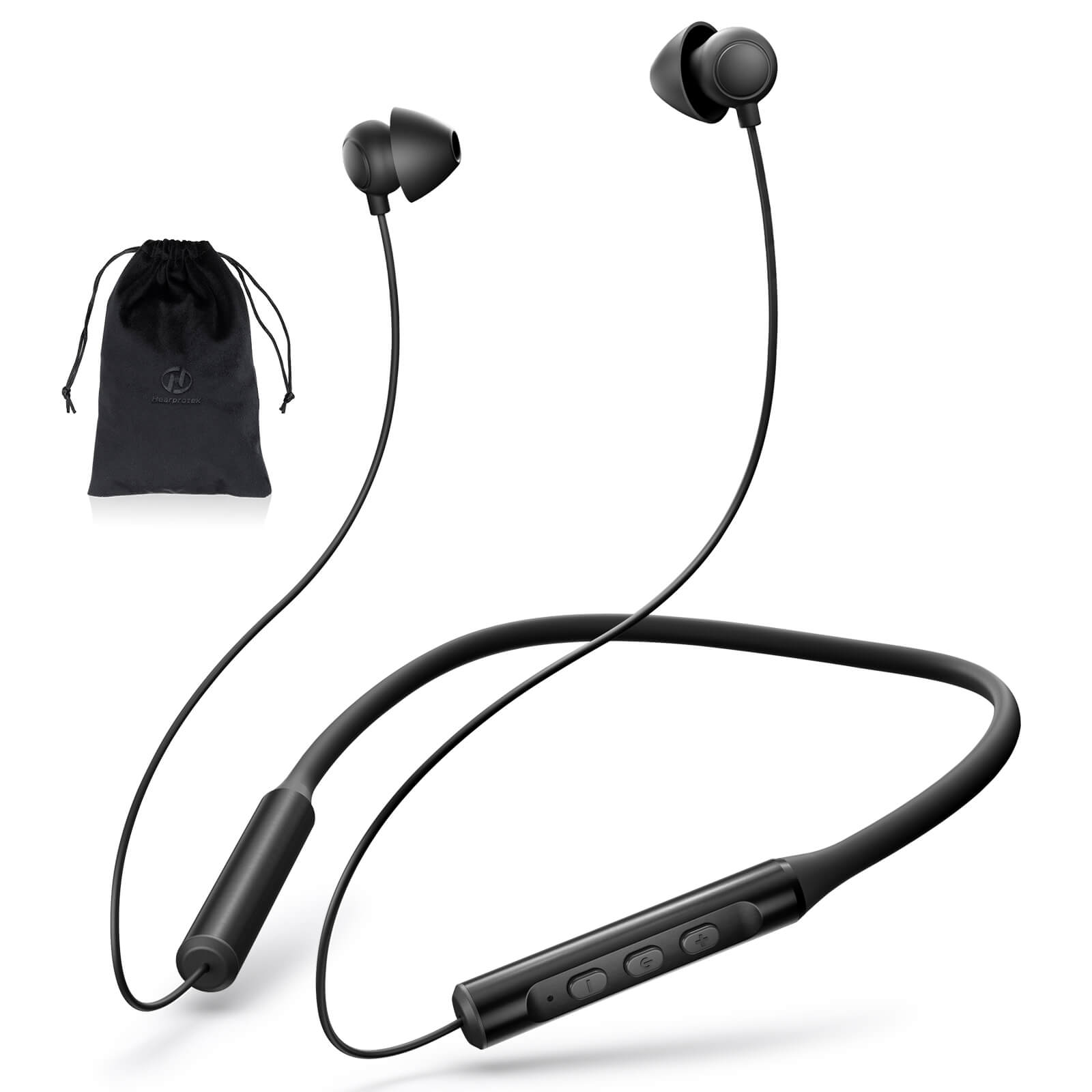 DreamMusic Wireless - Hearprotek In-Ear Neckband Bluetooth 5.2 Wireless Sleep Earbuds Headphones DreamMusic Wireless - Hearprotek In-Ear Neckband Bluetooth 5.2 Wireless Sleep Earbuds Headphones