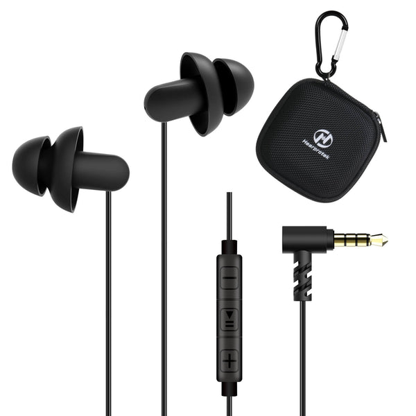 Hearprotek earphones with case