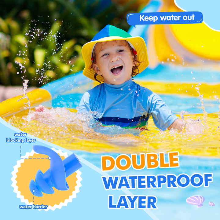 Double Waterproof Layer Earplugs