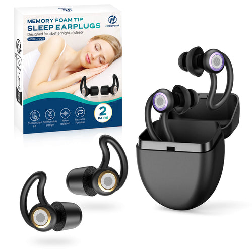 Hearprotek Écouteurs de Sommeil, Confortable en antibruit Silicone