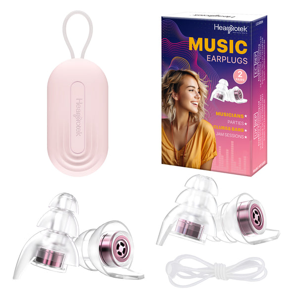 Colourful Day - Hearprotek High Fidelity 23db Noise Reduction Concert Ear Plugs