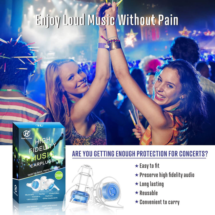 Enjoy Loud Music without Pain