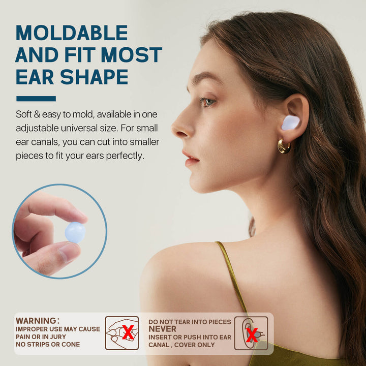 moldable and fit ear shape