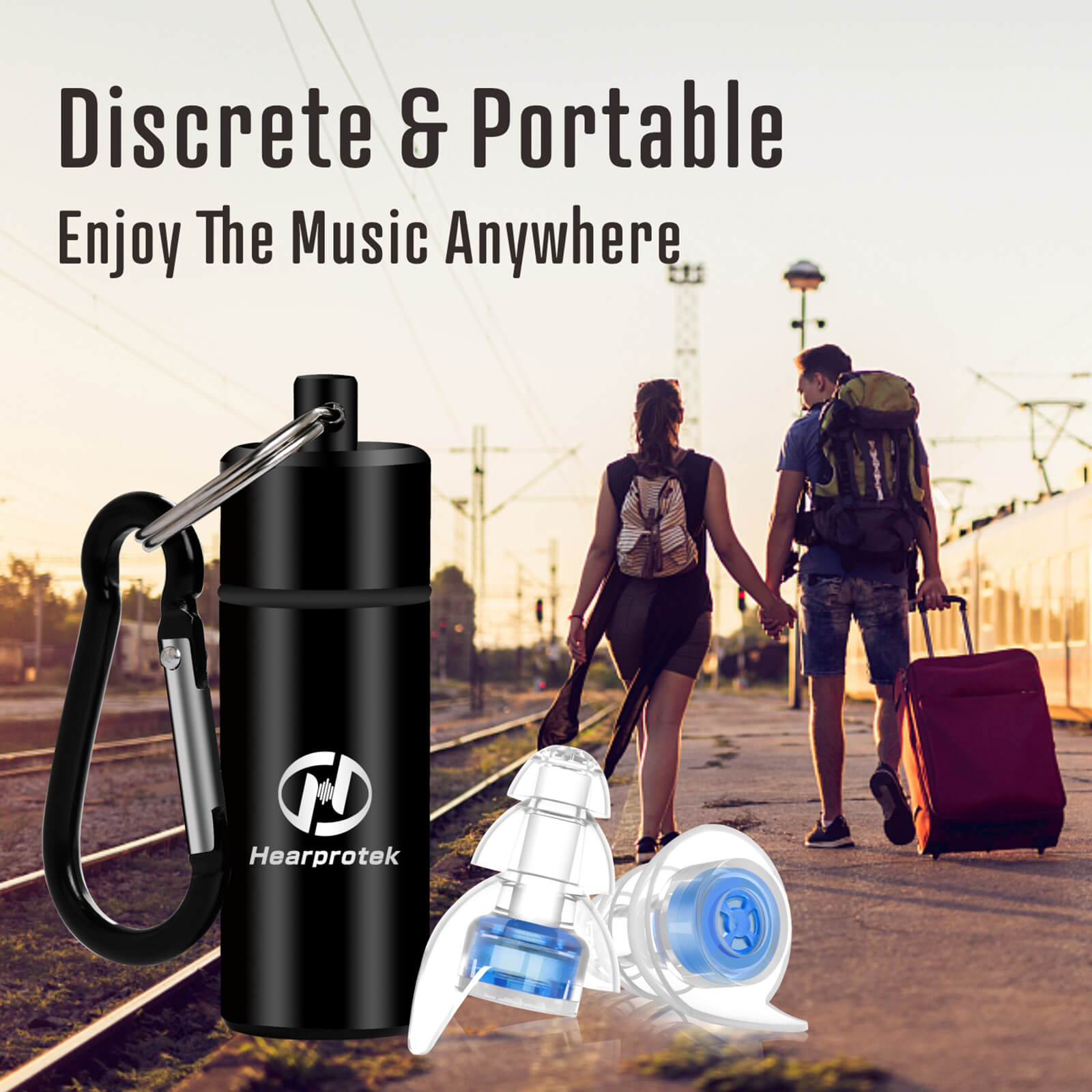 Noise Reducing High Fidelity Ear Plugs For Concerts – Hearprotek