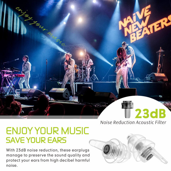 reusable earplugs for concerts