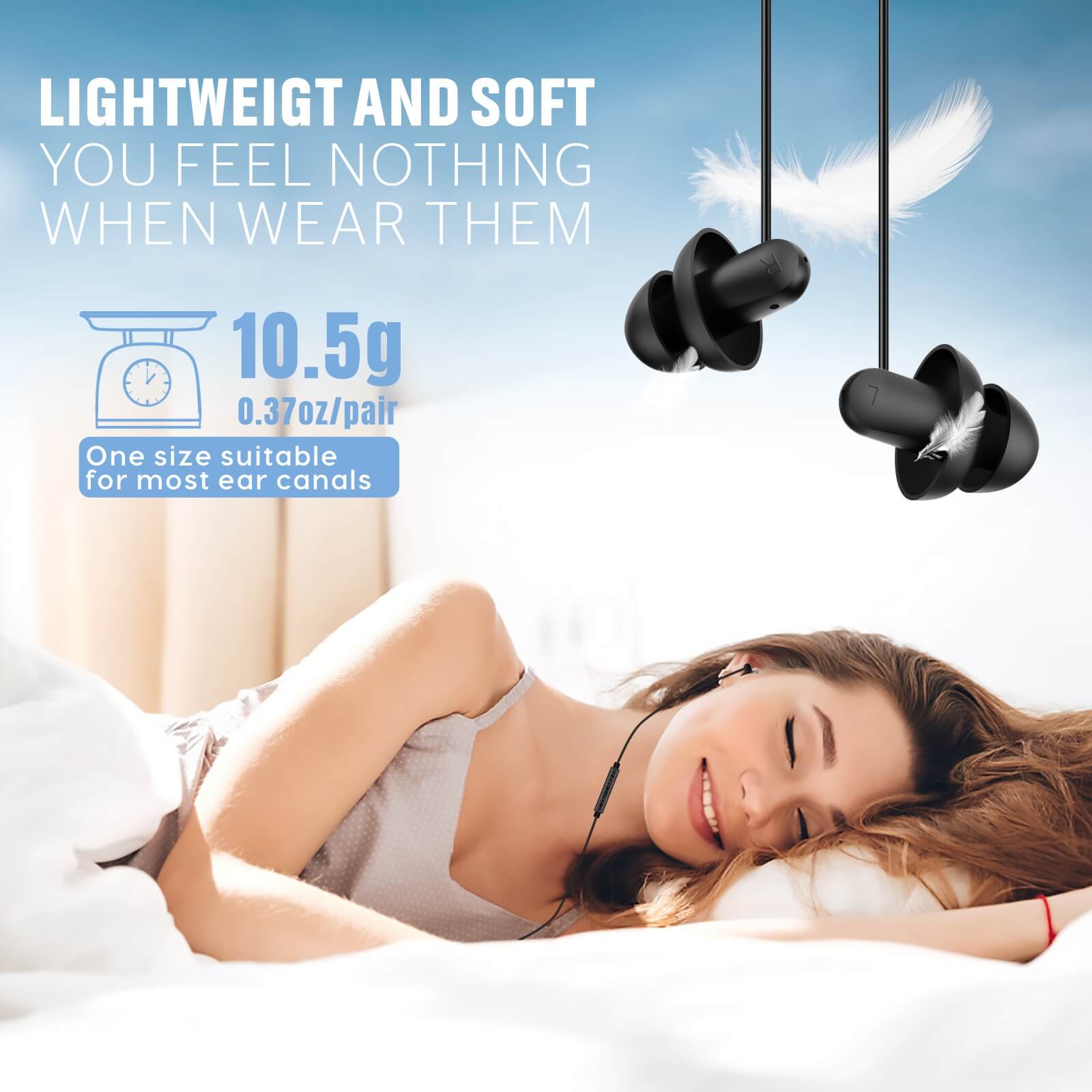 Earphones to wear online in bed