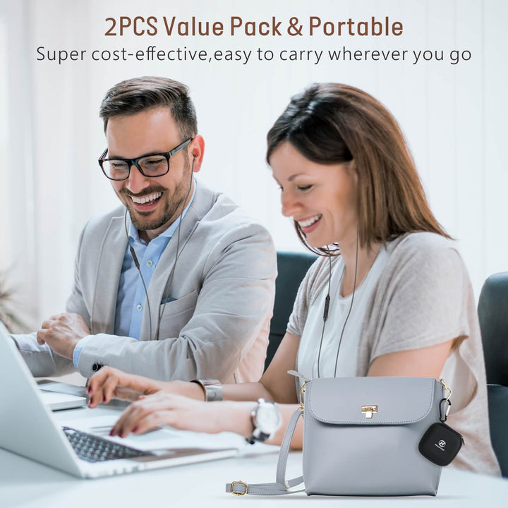 2 pcs value pack & portable earplugs 