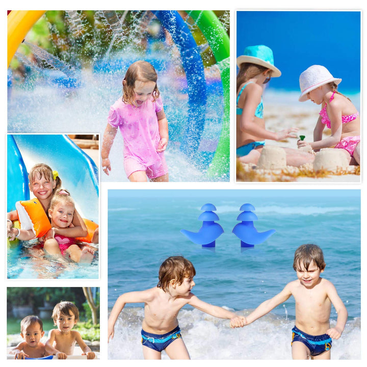 Kids enjoy swimming