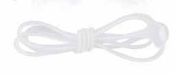 White Neck Cord for Ear Plugs